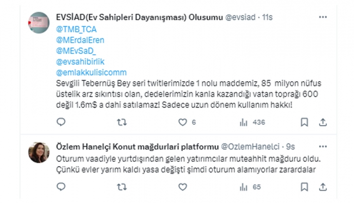 Yabancıya konut satışında alt limitin 600 bin dolara yükseltilmesine vatandaşlar ne dedi? 