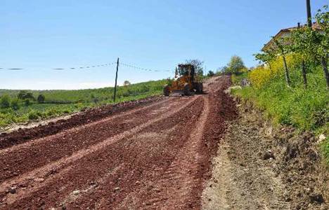 Kefken-Ballar Köyü yolu yenileniyor!
