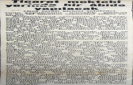 1938 yılında Sultanahmet Meydanı na abide yapılacak!