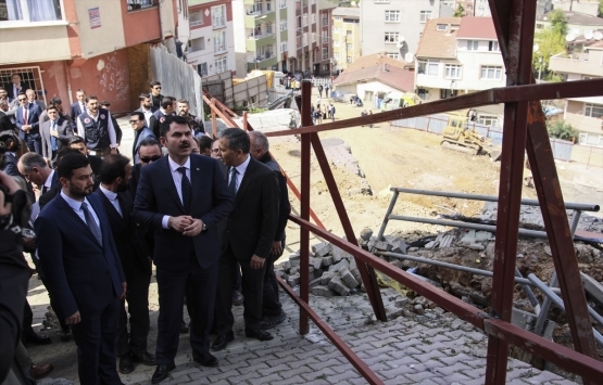 Kağıthane deki enkaz bölgesinde geoteknik rapor hazırlanıyor