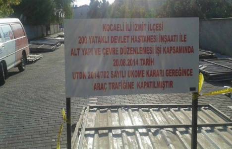  Kocaeli Devlet Hastanesi ek bina çalışmaları başladı!