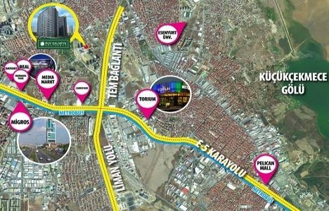 Esenyurt Fly Salmiya Residence nerede? İşte lokasyonu!