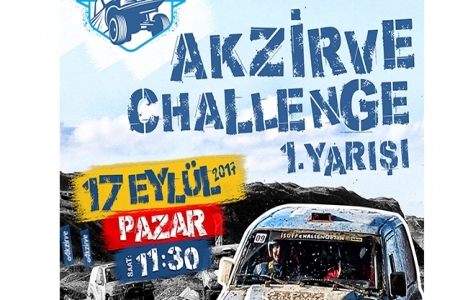 Akzirve Challenge Off Road basın daveti 17 Eylül'de!