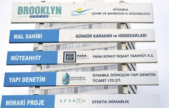 Pana Yapı Brooklyn Dream de inşaat durdu! Vatandaş mağdur!