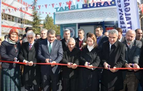 Malatya'da Taksi Durağı ve Cep Park’ı açıldı!