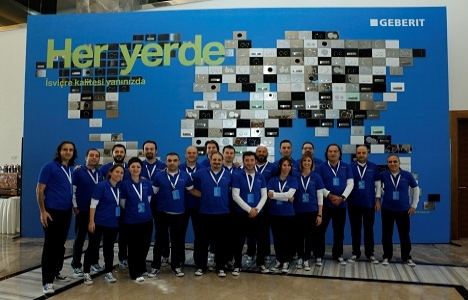 Geberit Türkiye bayileriyle buluştu Kıbrıs'ta buluştu!