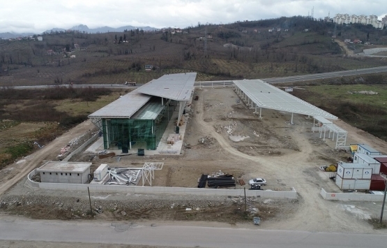 Altınordu Şehirlerarası Otobüs Terminali'nin inşaatı tam gaz!