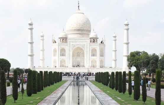 Tac Mahal fırtınada zarar gördü!