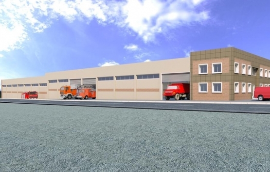 Manisa Kırkağaç a modern itfaiye binası inşa ediliyor! 