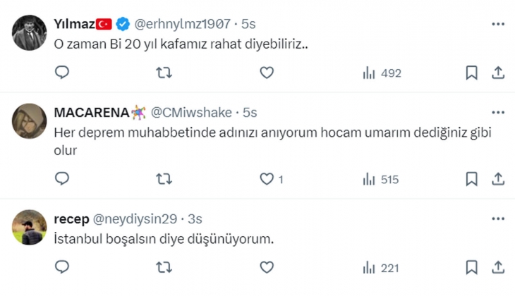 Prof. Dr. Övgün Ahmet Ercan dan büyük İstanbul depremi tepkisi: İstanbul da ha bugün ha yarın deprem olacak...