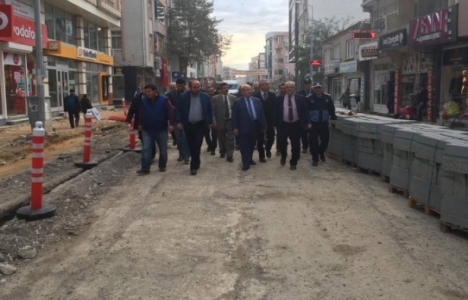 Tekirdağ Saray'daki yol yapım çalışmaları tamamlandı!