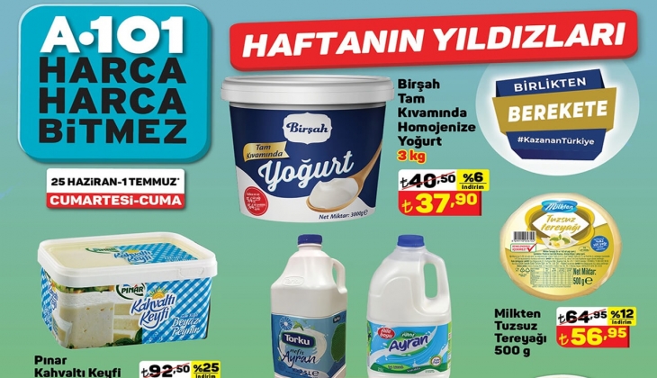 A101’de bu hafta neler var? 27 Haziran Pazartesi A101 kataloğu yayınlandı mı? 