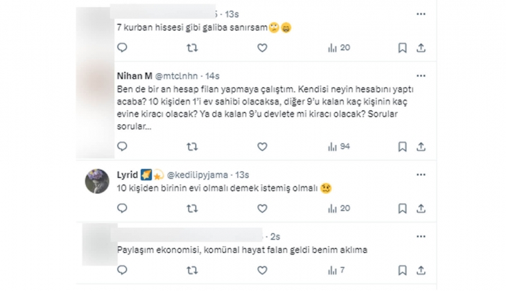 TCMB Başkanı Erkan, 10 insanın bir evi olmalı dedi! Ünlü profesör vatandaşlara sordu: Bu ne demek?