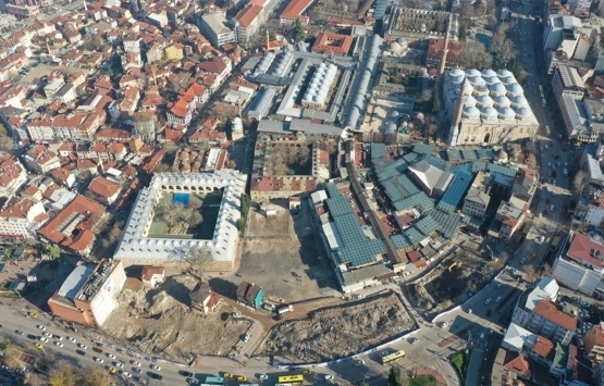 Bursa Tarihi Çarşı ve Hanlar Bölgesi ndeki yıkımlar Mart ta tamamlanacak!