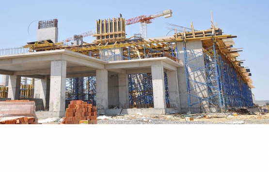 Kayabaşı Rami Kuru Gıda Hali inşaatında son durum!