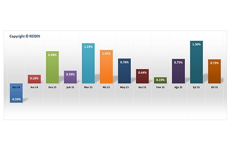 REIDIN-GYODER Yeni Konut Fiyat Endeksi Ekim de yüzde 0,73 arttı!