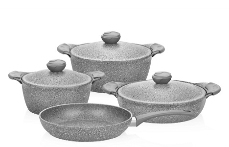 Bernardo Moon Granit Tencere Setleri mutfaklarda fark yaratıyor!