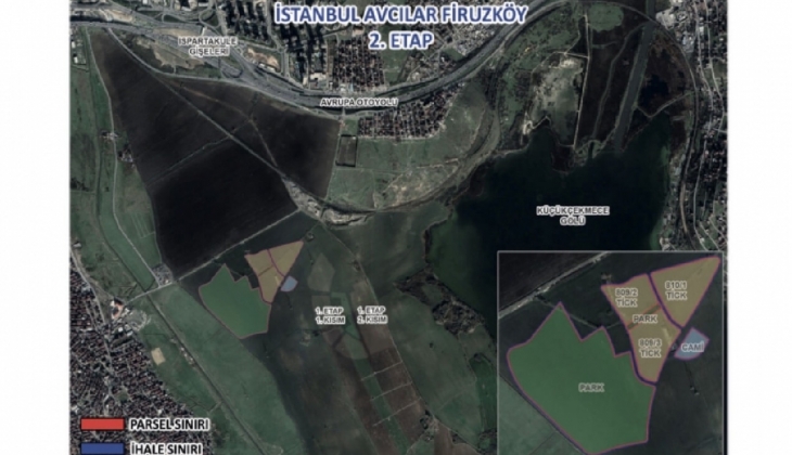 Emlak Konut GYO Firuzköy 2. Etap ta genel altyapı, sanat yapıları ve yol inşaatı işinin yer teslimi yapıldı!