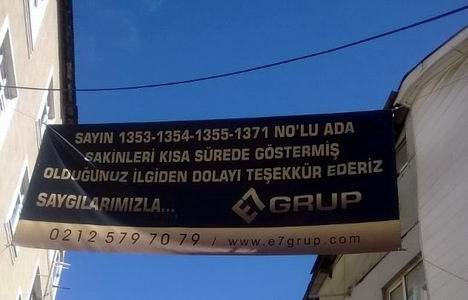 E-7 Grup Fikirtepe projesi için toplanacak! 