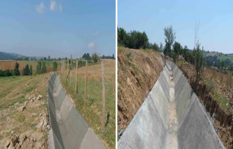 Toromanlar Göleti tarımsal sulama kanalları ile köylere bağlanıyor!