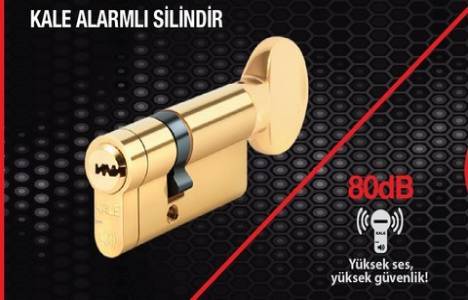 Kale Alarmlı Silindir, hırsızlığa karşı yüksek güvenlik sunuyor!