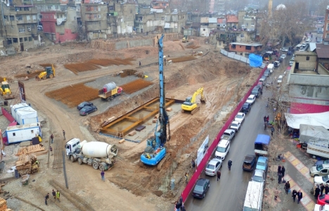 Kahramanmaraş Arasa Otopark'ta temel çalışmaları başladı!