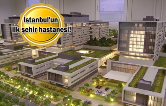 Başakşehir Şehir Hastanesi'nin yüzde 40'ı tamamlandı!