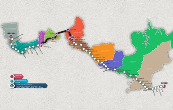 15 soruda Halkalı-Gebze Marmaray Hattı!
