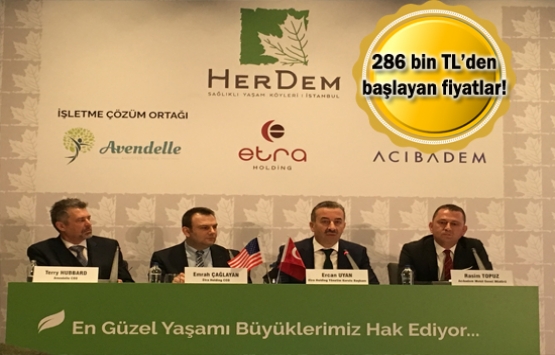 HerDem Sağlıklı Yaşam Köyleri'nin lansmanı yapıldı!