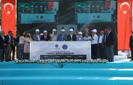 ​Kayseri Fuzuli Katlı Kavşağı'nın temeli atıldı!