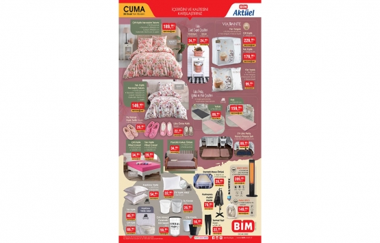 BİM 28 Ocak 2022 aktüel ürünler kataloğu! 