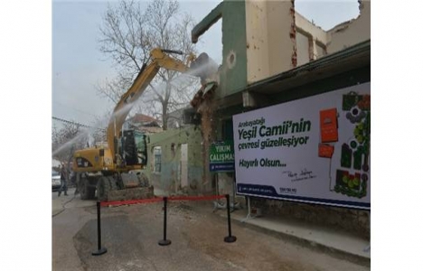 Arabayatağı Meydanı için yıkım çalışmaları başladı!