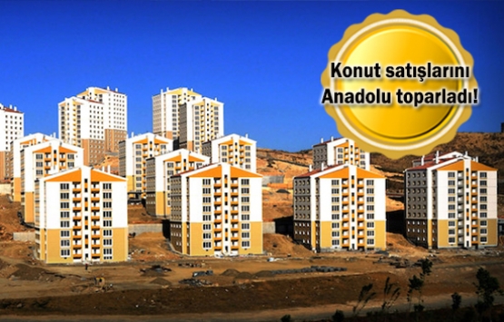 2018’de konut sektörünü Anadolu sırtladı!
