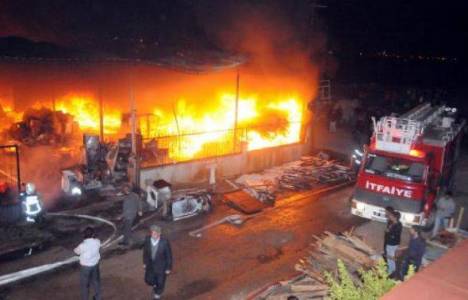 hurdacılar sitesi yangın