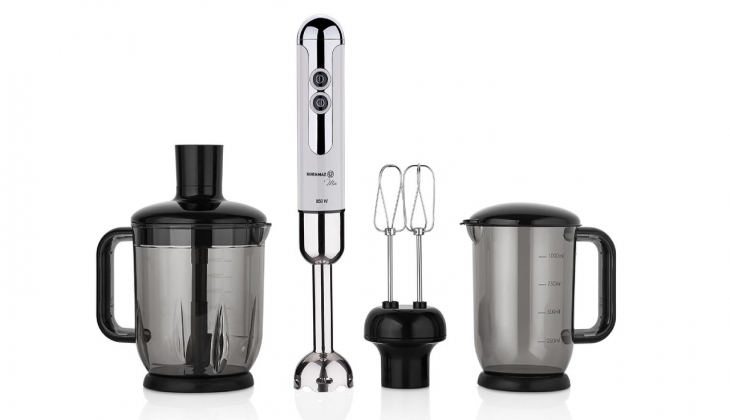 Korkmaz Mia Vanilya Krom Mega Blender Sete indirim geldi: Fiyatı 425 TL düştü