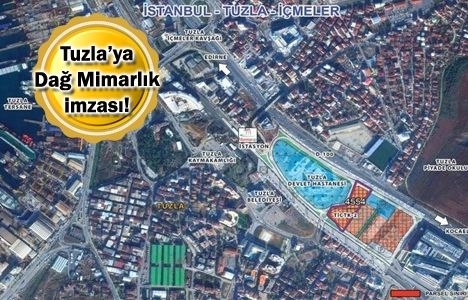 Emlak Konut Tuzla İçmeler arsası için imzalar atıldı!