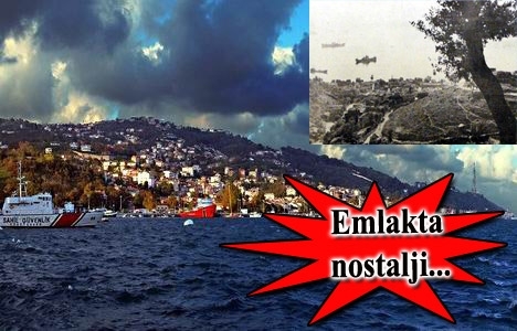 Sarıyer'de Boğaz manzaralı arsa metrekaresi 150 liraya!