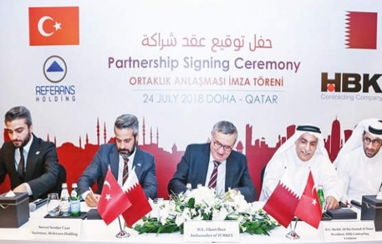 Referans Holding, Katarlı HBK Holding ile ortak oldu! 