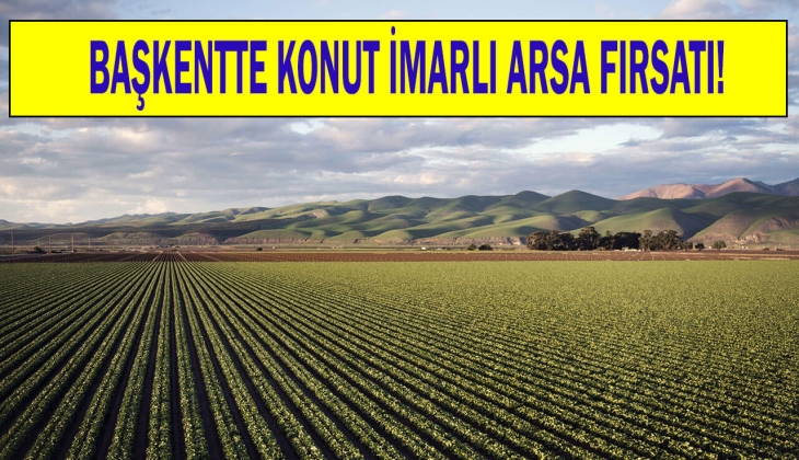 Ankara'da 8 taksitle satılık 4 arsa! Bu fırsatı kaçırmayın! 