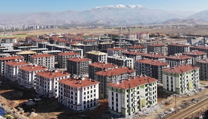 Cumhurbaşkanı Erdoğan duyurdu! Deprem konutlarının yüzde 45 i tamamlandı!
