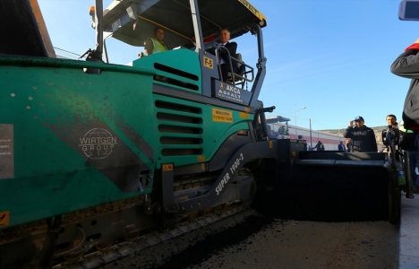 Denizli'de sıcak asfalt çalışmaları başladı!