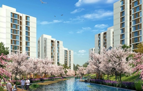 Resim İstanbul Nefes'te peşinatsız ayda 3 bin 23 liraya ev!