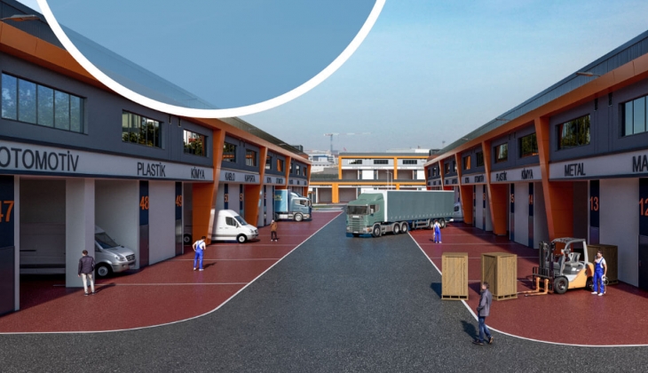 Dilovası Modern Sanayi Sitesi 2. Etap ta atölyeler satışta! 120 ay vade fırsatıyla!
