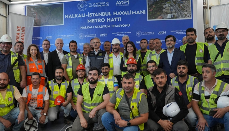 Halkalı-İstanbul Havalimanı Metrosu, 2025 in ortalarında açılıyor! Türkiye nin en uzun metro hattı!