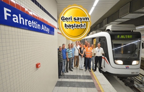 Fahrettin Altay-Narlıdere Metrosu'nun yüzde 76'sı tamamlandı! 