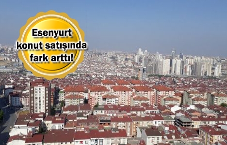 Esenyurt'ta 2017'de 39 bin 676 konut satıldı!