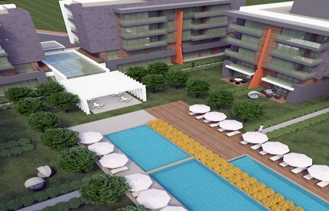 Antalya Casa Diva 72 konuttan meydana geliyor!