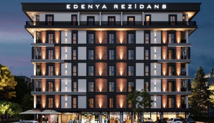 Edenya Rezidans’ta 1.9 milyon TL’den başlayan fiyatlar ve yüzde 50 peşinatla! Yeni proje!