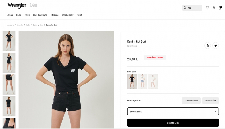 Wrangler Outlet ürünlerinde avantajlı fiyatlar sizi bekliyor! İşte 25 Eylül 2022 Wrangler fiyat listesi!