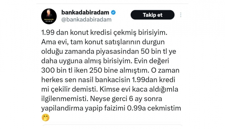 Ev alırken fiyat mı? kredi oranı mı? önemli...